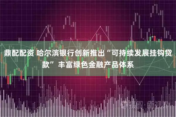 鼎配配资 哈尔滨银行创新推出“可持续发展挂钩贷款” 丰富绿色金融产品体系