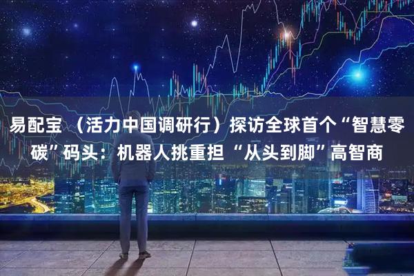 易配宝 (活力中国调研行)探访全球首个“智慧零碳”码头:机器人挑重担 “从头到脚”高智商